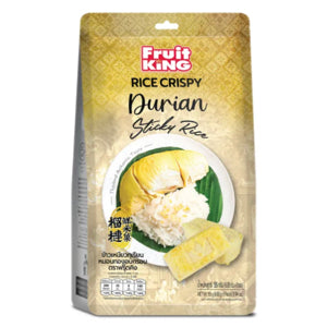 Crispy sticky rice with durian, Fruit King brand, 55 grams