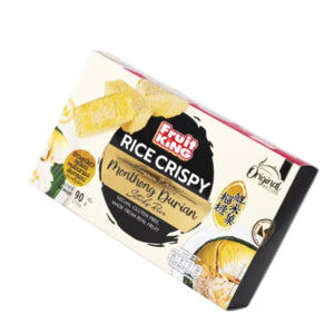 Crispy sticky rice with durian, Fruit King brand, 90 grams