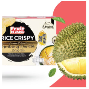Crispy sticky rice with durian, Fruit King brand, 90 grams