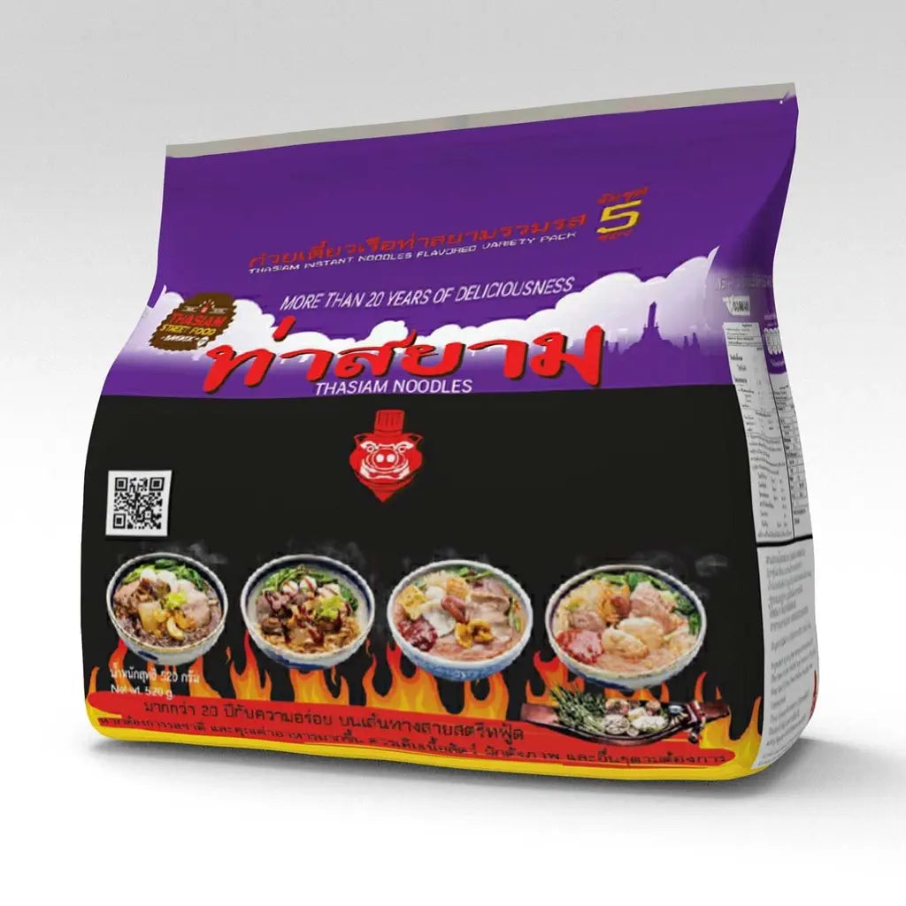 Tha Siam instant noodles, waterfall noodles